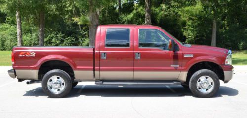 2007 ford f-250 super duty 4x4 diesel clean!!  one-owner  clean carfax