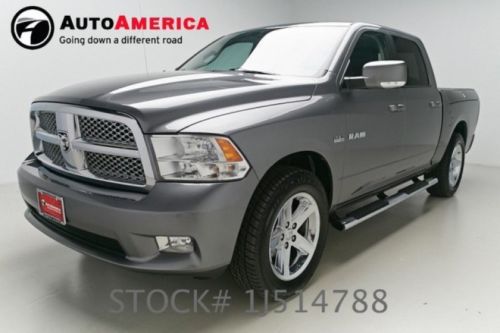 2009 ram 1500 sport 62k miles bluetooth aux usb crewcab leather clean carfax