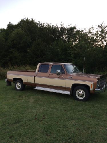 Gmc chevy pick up 3500 3+3.original survivor barn find no reserve low miles.