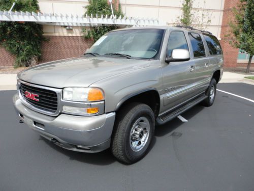 2002 gmc yukon xl 2500 slt sport utility 4-door 8.1l 4wd very rare &amp; low miles