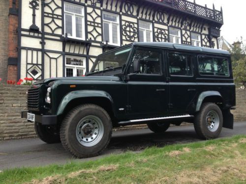 Lhd land rover defender 110 county station wagon 5 door 3.5 v8 factory air con