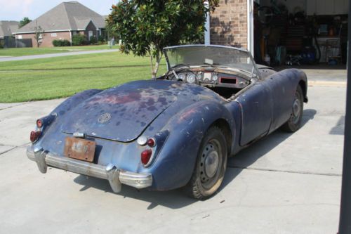 1960 mg mga 1600 roadster convertible solid restoration project