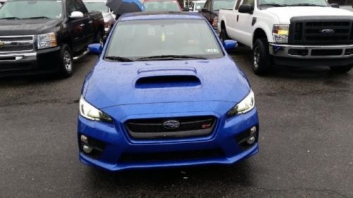 2015 subaru wrx sti 4dr sdn limited