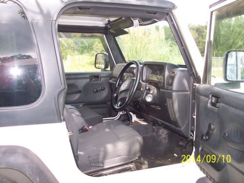 2006 jeep wrangler x sport utility 2-door 4.0l