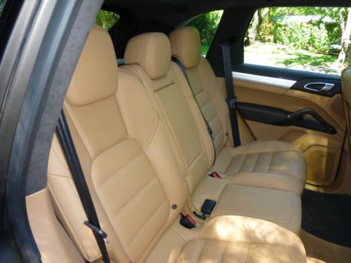 Porsche Cayenne Turbo 2013, Umber Metallic Two tone natural leather interior, US $92,950.00, image 11