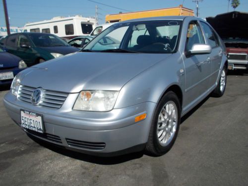 2003 volkswagen jetta wolfsburg edition sedan 4-door 1.8l no reserve