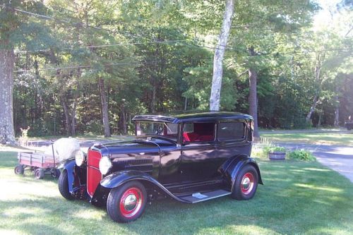 1931 ford tudor sedan modified street rod built by professional shop mint