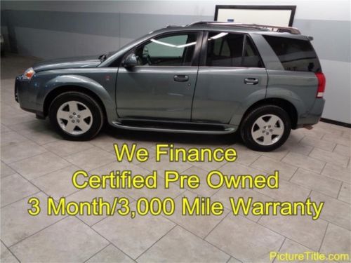 2007 saturn vue v6 leather sunroof premium pkg carfax certified warranty finance