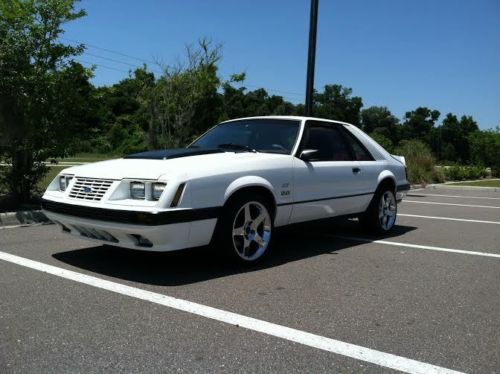 1983 ford mustang gt 83 fox body clean solid &amp; fast numbers matching low miles