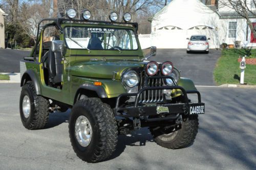 Rare! 1978 jeep cj-7 - v8, fuel injection - quadra-trac - one of a kind - clean!