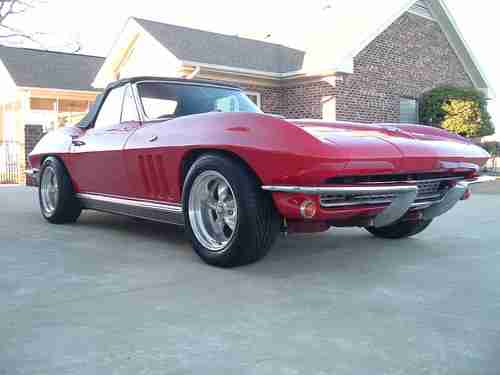 SUPER NICE 1966 CORVETTE STING RAY-CONVERTIBLE-4-SPEED-, image 8