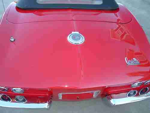 SUPER NICE 1966 CORVETTE STING RAY-CONVERTIBLE-4-SPEED-, image 11