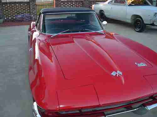 SUPER NICE 1966 CORVETTE STING RAY-CONVERTIBLE-4-SPEED-, image 15