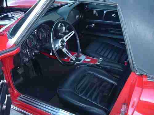 SUPER NICE 1966 CORVETTE STING RAY-CONVERTIBLE-4-SPEED-, image 16