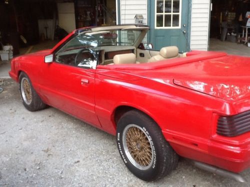 1986 mercury capri 5.0