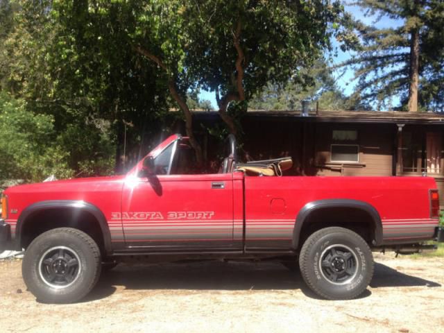 Dodge dakota sport convertible