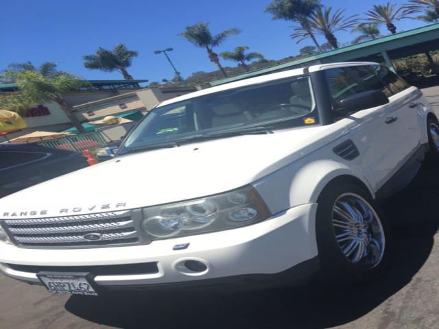 Land rover: range rover sport ivory/ebony premium