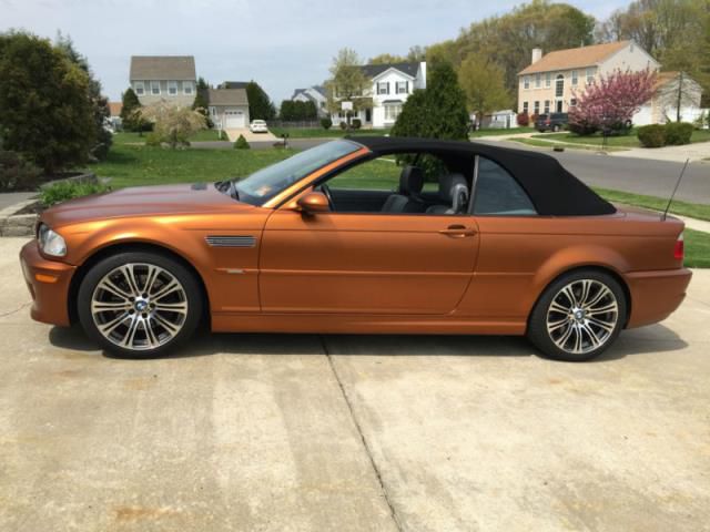 Bmw: m3 base convertible 2-door