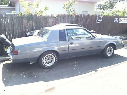 1987 buick regal limited coupe 2-door 3.8l