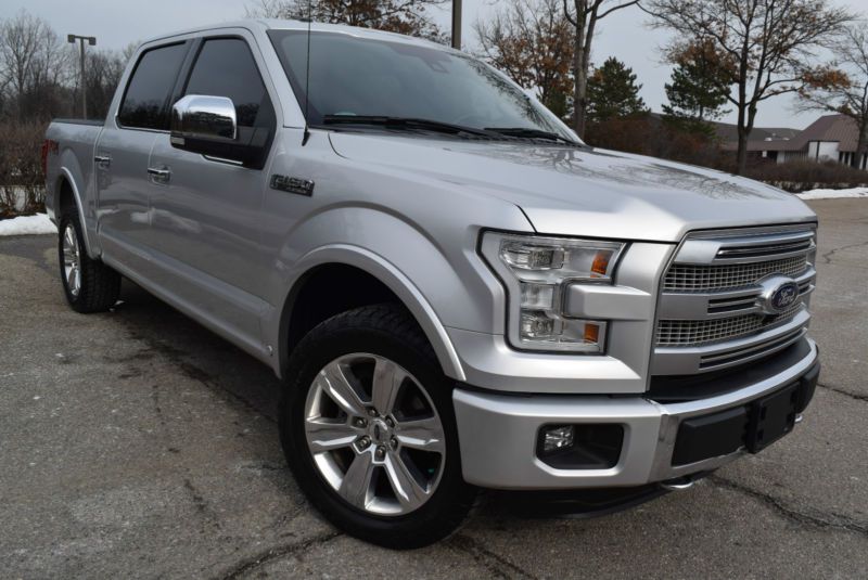 2015 ford f-150 4wd platinum-edition(fx4 off road) crew cab