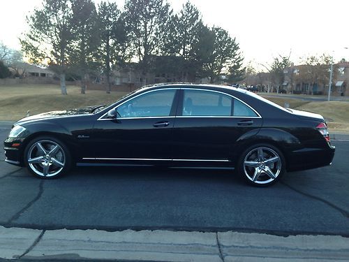 S63! one owner, clean car fax, night vision, pano roof, adaptive cruise, dvd