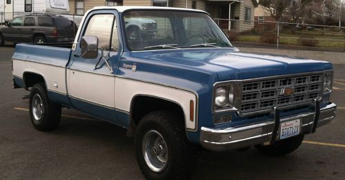 No reserve!!!! 1978 chevy short box 4x4 cheyenne