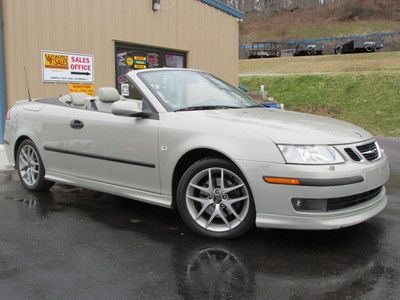 9-3 aero conv/352, 71k low miles, 4cyl turbo, touring pkg, xenons,