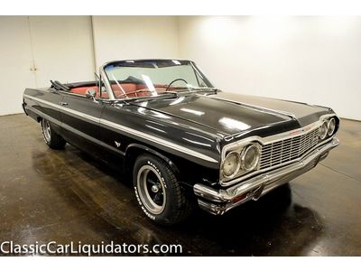 1964 chevrolet impala ss convertible 350 automatic ps pb pt console look at this