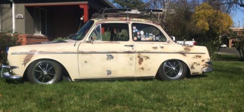 1966 vw notchback 