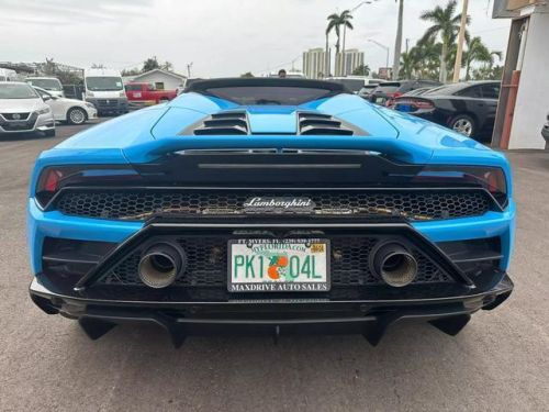 2020 lamborghini huracan evo spyder convertible 2d