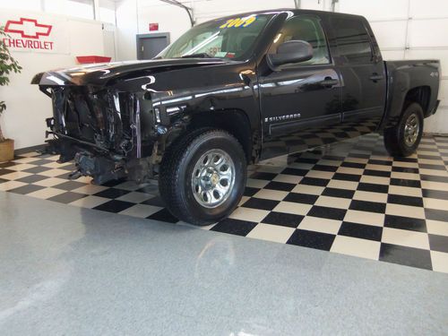 2009 silverado crew  4.8l no reserve salvage rebuildable sells to high bid