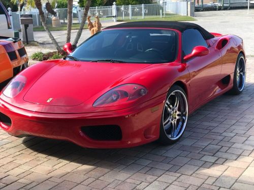 2001 ferrari 360 spider