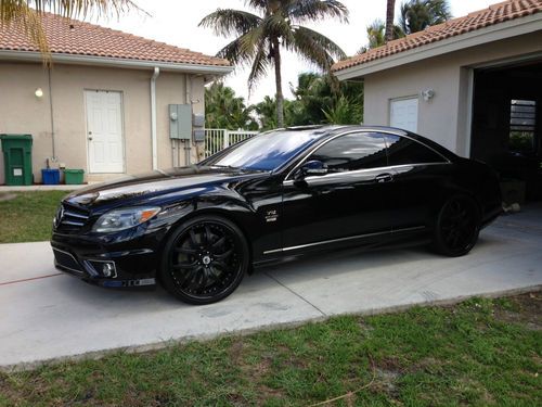 2008 mercedes cl65 v-12 bi-turbo renntech custom 22" asanti's and custom stereo