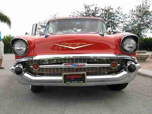 1957 CHEVROLET BELAIR (2) DOOR HT. EXCELLENT!, image 9