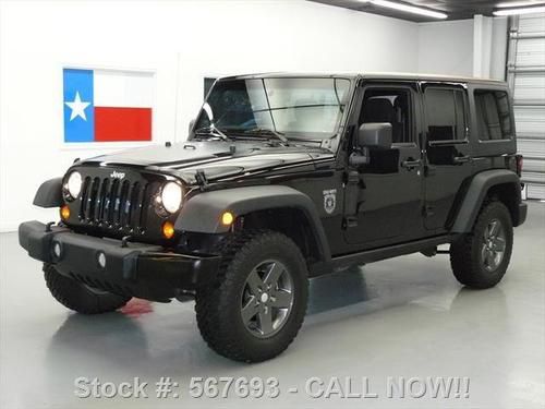 2011 jeep wrangler 4x4 call of duty black ops 6-spd nav texas direct auto