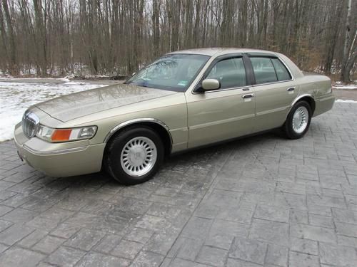 1999 mercury grand marquis ls sedan 4-door 4.6l 100% serviced no accidents clean