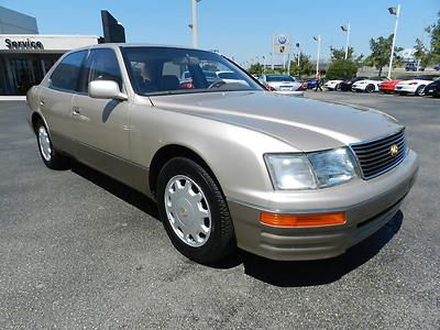 Immaculate 95 lexus ls-400 super clean fresh trade in fl car!