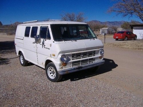 1972 ford e100 van, shorty, surfer, custom van project.