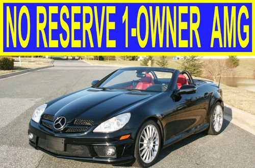 No reserve 1 owner 35k miles amg 6-spd slk 32 200 230 320 350 55 clk 05 06 07 08