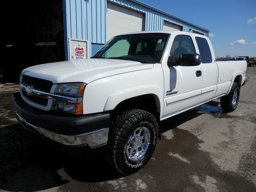 2004 chevrolet silverado 2500hd ext cab 4x4 duramax diesel