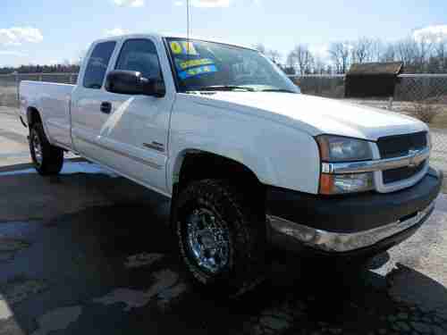 2004 CHEVROLET SILVERADO 2500HD EXT CAB 4X4 DURAMAX DIESEL, image 5