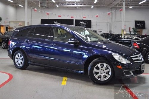 2006 mercedes-benz r-class r350 4matic, heated leather seats, sunroof, wood