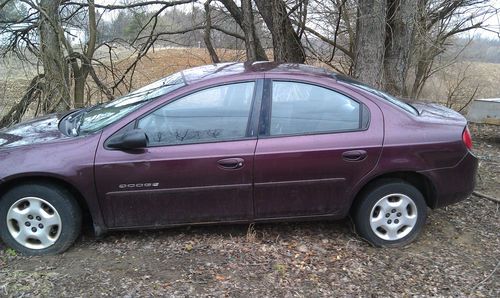 2001 dodge neon base sedan 4-door 2.0l