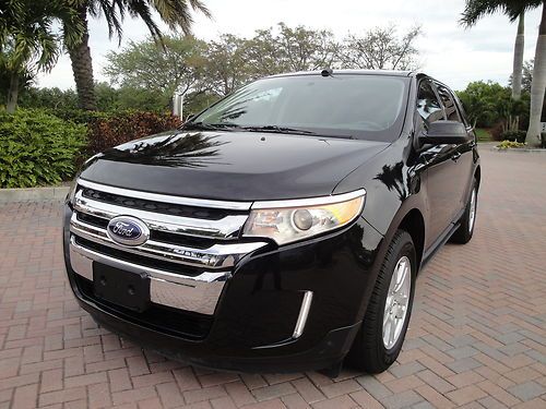 2013 ford edge 2.0l eco boost (2.0l v4 6-speed automatic), low miles, autocheck