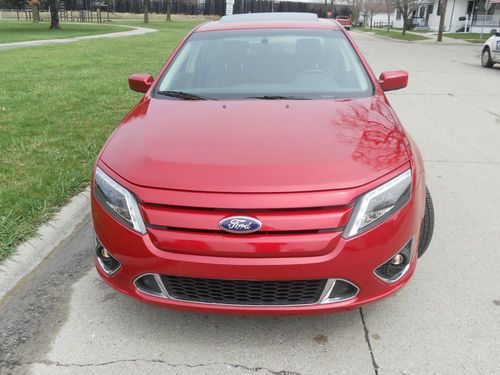 2012 ford fusion sport 3.5 liter/only 2k/remote start/sync/sunroof/l.e.d/rebuilt