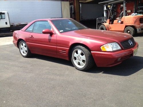 1999 mercedes benz sl500  sl 500 convertible hard &amp; soft top