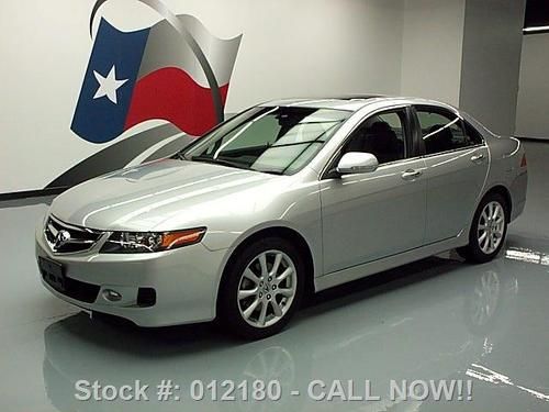 2007 acura tsx auto sunroof htd leather xenons only 44k texas direct auto