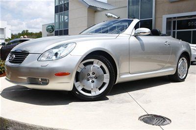 2002 lexus sc430 convertible - 1 owner - extra clean