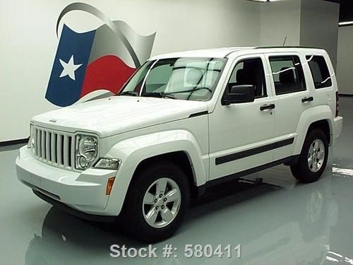 2011 jeep liberty sport 3.7l v6 auto cd audio 31k miles texas direct auto