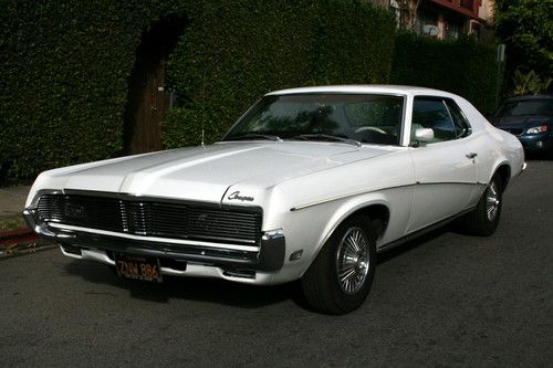 1969 mercury cougar preserved california rust free gem! video! make an offer!